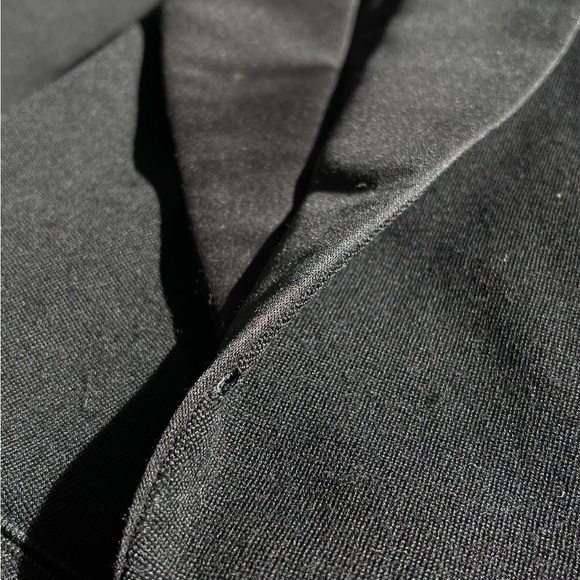 Vintage Christian Dior Monsieur Tuxedo Double Breasted Wool Blazer Jacket. Black - Picture 5 of 7